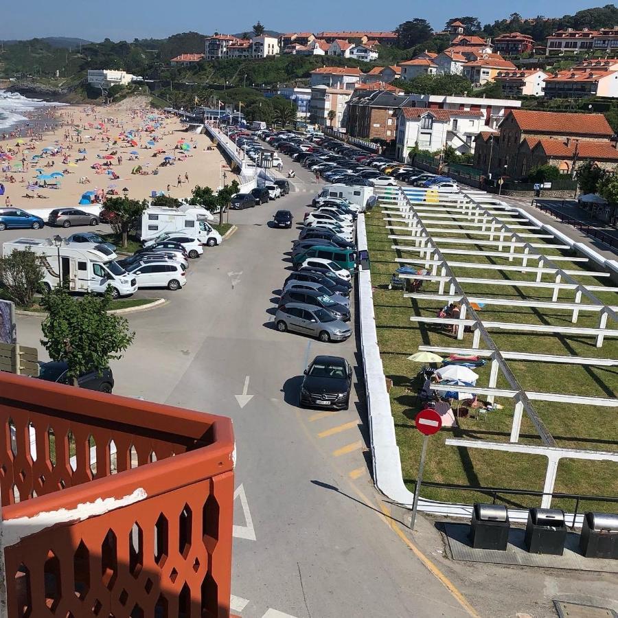 Buhardilla Comillas Beach En Primera Linea De Playa, Wifi, Netflix Eksteriør billede